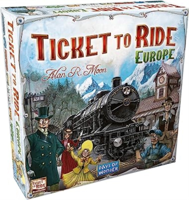 Ticket To Ride - Europe (ISBN: 0824968717929)