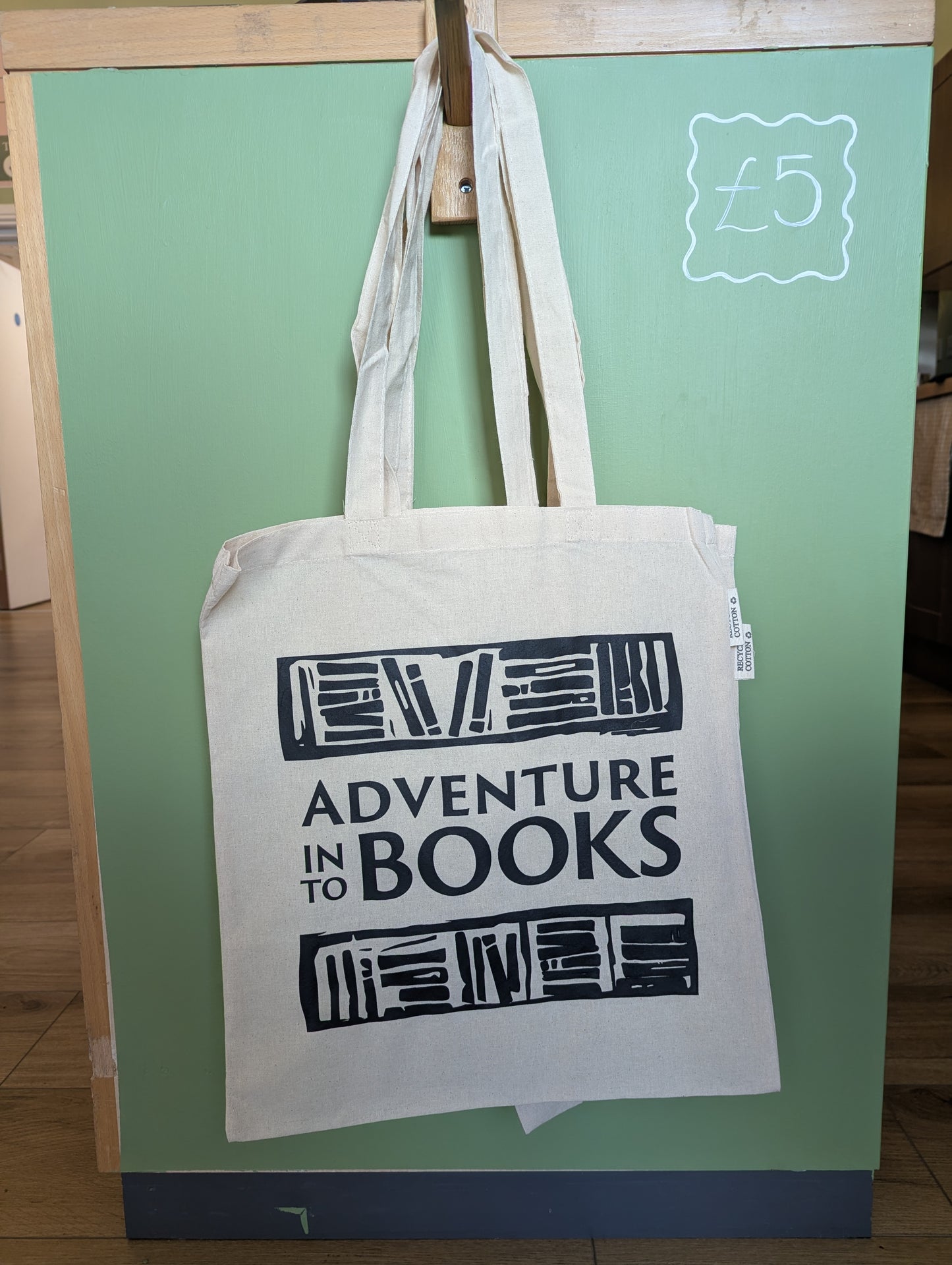 Adventure Into Books Canvas Tote Bag