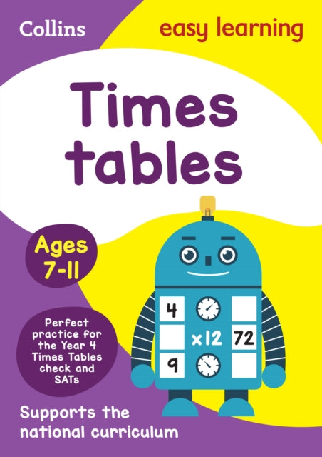 Times Tables Ages 7-11 : Ideal for Home Learning (ISBN: 9780008134402)