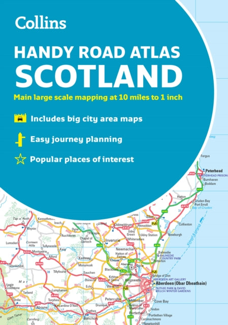 Collins Handy Road Atlas Scotland : A5 Paperback (ISBN: 9780008447878)