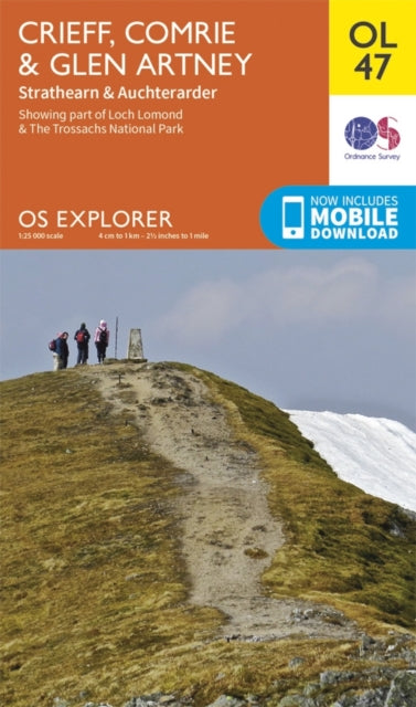 Crieff, Comrie & Glen Artney, Strathearn & Auchterarder : OL 47 (ISBN: 9780319242865)