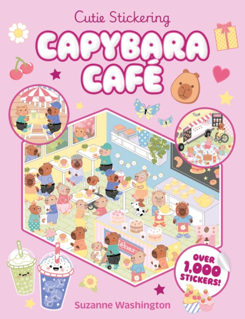 Cutie Stickering #1 Capybara Cafe: The Ultimate Cosy Sticker Book (ISBN: 9780702345098)