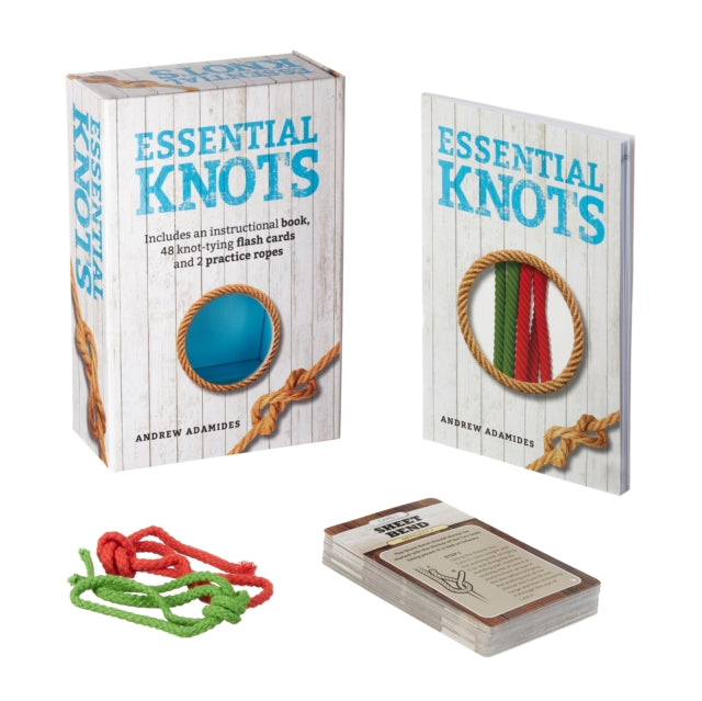 Essential Knots Kit : Includes Instructional Book, 48 Knot Tying Flash Cards and 2 Practice Ropes (ISBN: 9781398805163)