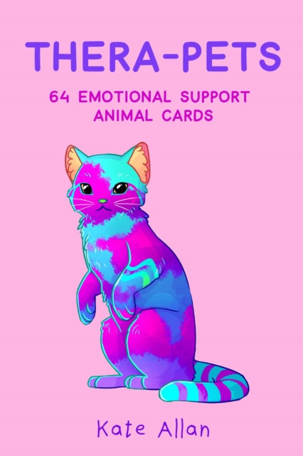 Thera-pets : 64 Emotional Support Animal Cards (Affirmations Cards for Anxiety, Art Therapy, Card Games) (ISBN: 9781642501865)