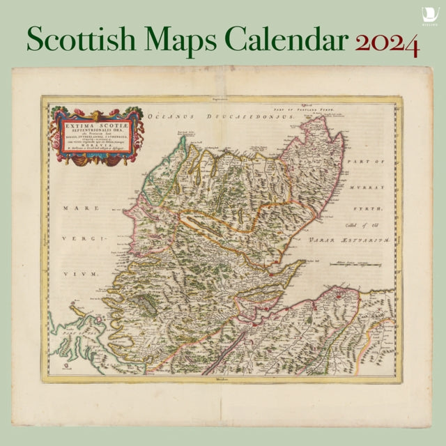 Scottish Maps Calendar 2024 (ISBN: 9781780278100)