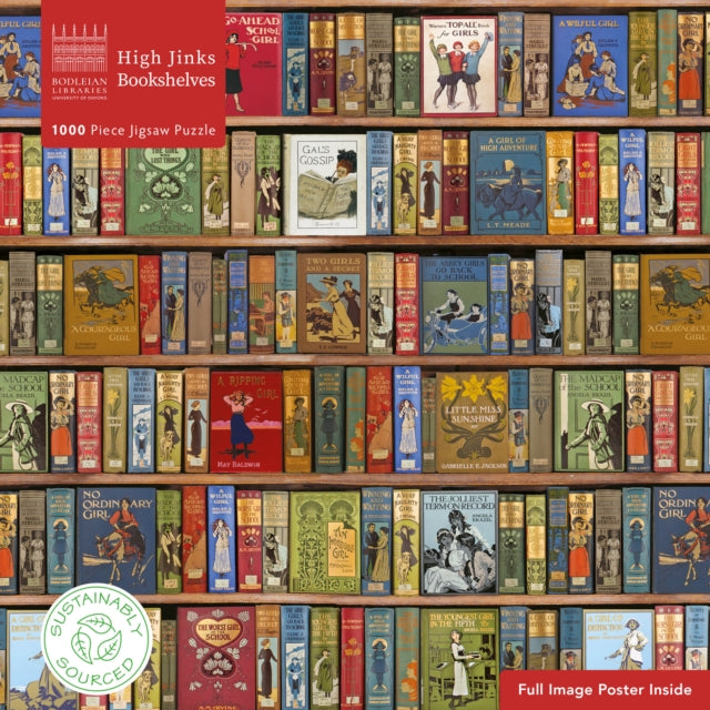 Adult Jigsaw Puzzle Bodleian Library: High Jinks Bookshelves : 1000-Piece Jigsaw Puzzles (ISBN: 9781786646354)