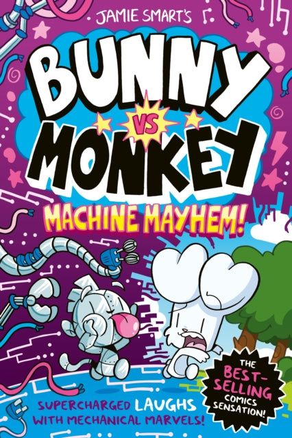 Bunny vs Monkey: Machine Mayhem (a Phoenix Comic Book, from the multi-million-selling creative genius Jamie Smart) (ISBN: 9781788452977)