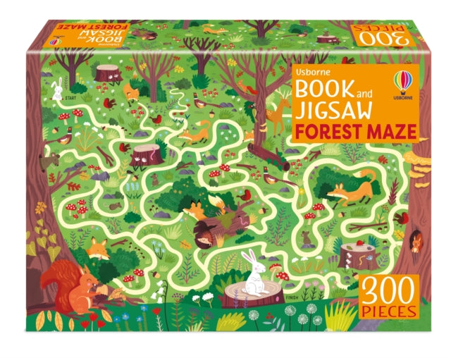 Usborne Book and Jigsaw Forest Maze (ISBN: 9781803705064)