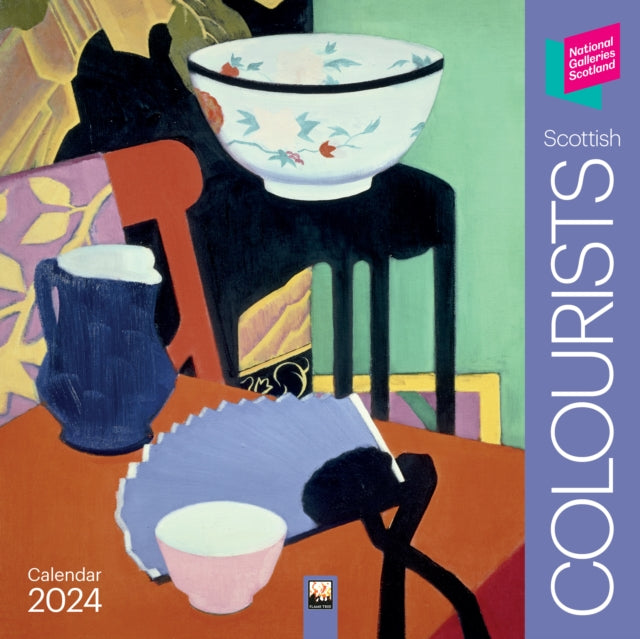 National Galleries Scotland: Scottish Colourists Wall Calendar 2024 (Art Calendar) (ISBN: 9781804174333)