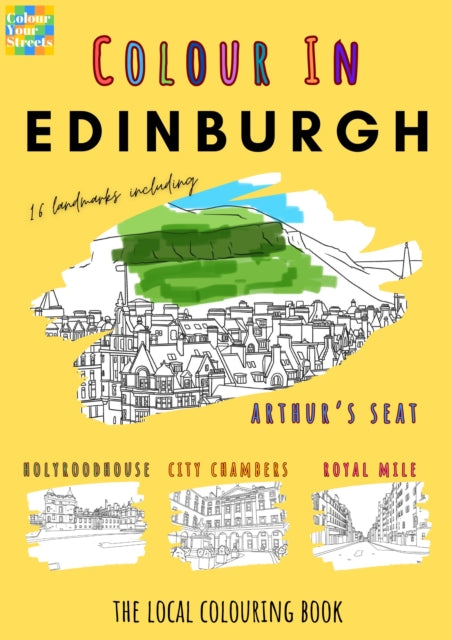 Edinburgh Colouring Book (A4) (ISBN: 9781806880096)