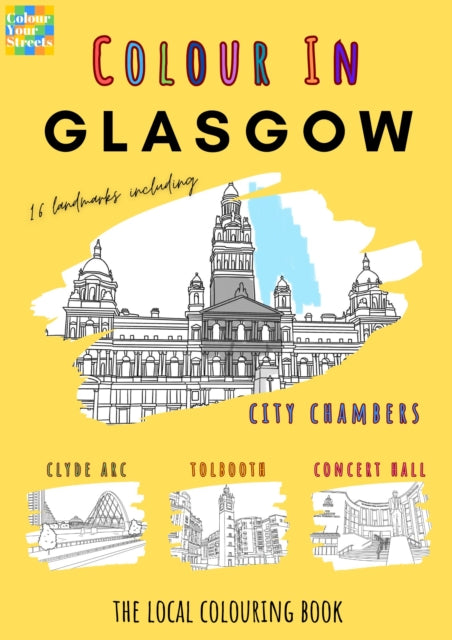 Glasgow Colouring Book (A4) (ISBN: 9781806880331)