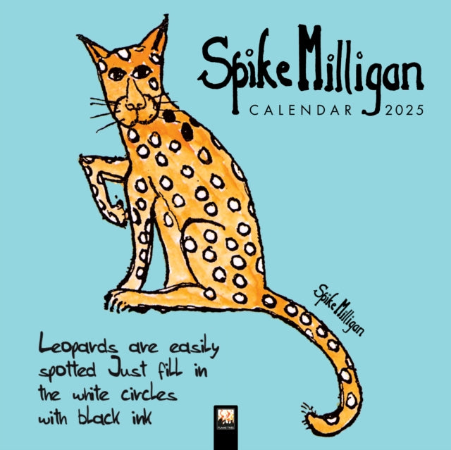 Spike Milligan Wall Calendar 2025 (Art Calendar) (ISBN: 9781835620052)
