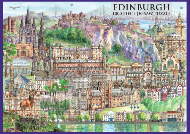 Edinburgh: 1000 Piece Jigsaw (ISBN: 9781915530080)