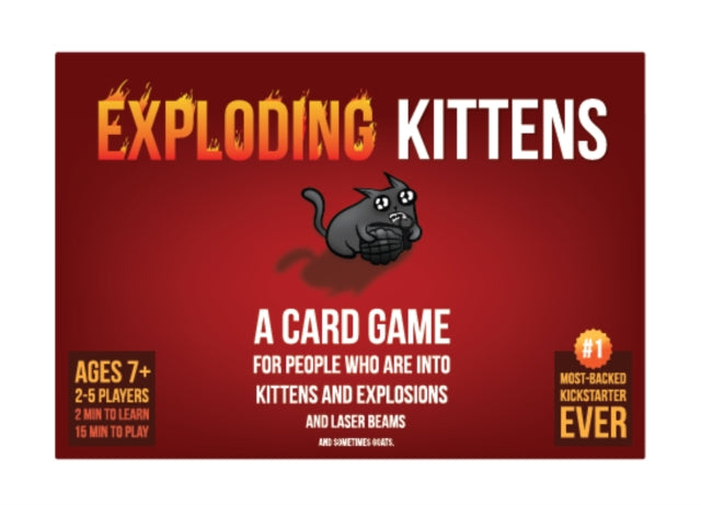 Exploding Kittens Card Game (ISBN: 0852131006020)