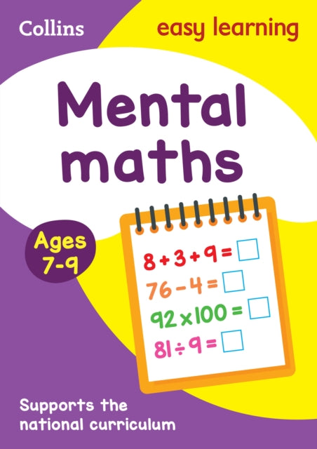 Mental Maths Ages 7-9 : Prepare for School with Easy Home Learning (ISBN: 9780008134235)