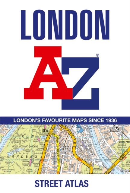 London A-Z Street Atlas : Detailed and Accurate Iconic Street Map of London (ISBN: 9780008663490)