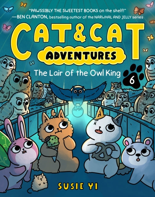 Cat & Cat Adventures: The Lair of the Owl King : A Graphic Novel (ISBN: 9780063381445)