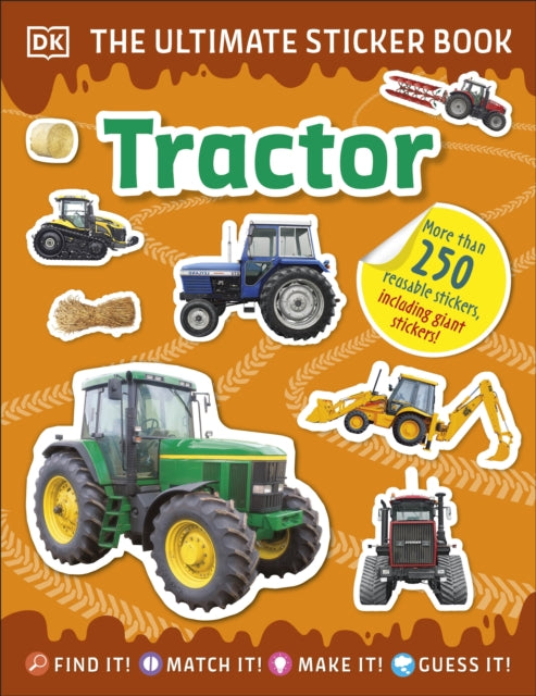 Ultimate Sticker Book Tractor (ISBN: 9780241467084)