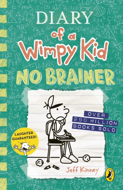 Diary of a Wimpy Kid: No Brainer (Book 18) (ISBN: 9780241583159)