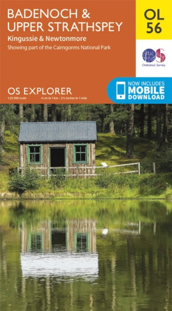 Badenoch & Upper Strathspey, Kingussie & Newtonmore : OL 56 (ISBN: 9780319242957)