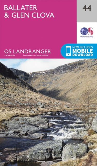 Ballater, Glen Clova : 044 (ISBN: 9780319261422)