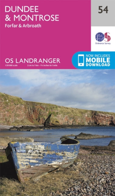 Dundee & Montrose, Forfar & Arbroath : 054 (ISBN: 9780319261521)
