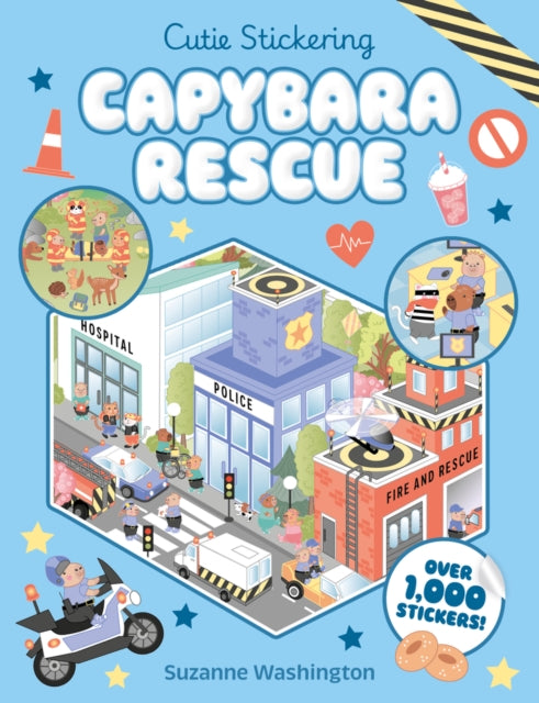 Cutie Stickering #2 Capybara Rescue: The Ultimate Cosy Sticker Book (ISBN: 9780702345104)