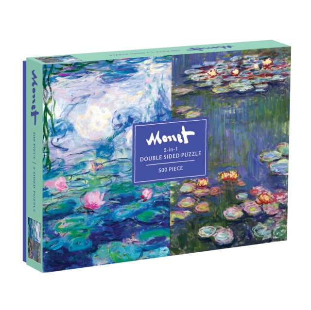 Monet 500 Piece Double Sided Puzzle (ISBN: 9780735358133)