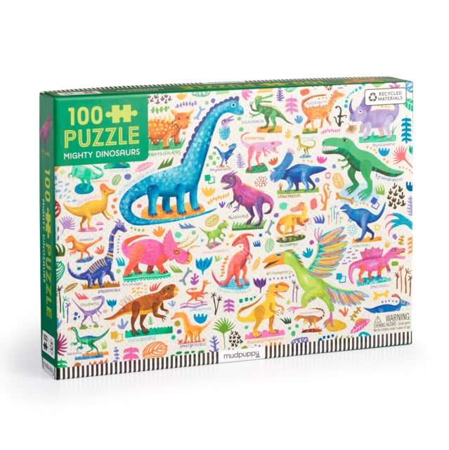 Mighty Dinosaurs 100 Piece Puzzle (ISBN: 9780735383906)