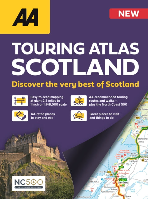 AA Touring Atlas Scotland (ISBN: 9780749584450)