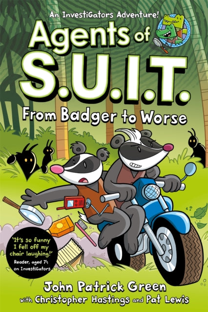 Agents of S.U.I.T.: From Badger to Worse : A Laugh-Out-Loud Comic Book Adventure! (ISBN: 9781035015481)