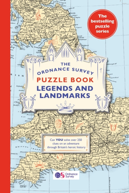 The Ordnance Survey Puzzle Book Legends and Landmarks : Pit your wits against Britain's greatest map makers from your own home! (ISBN: 9781399611077)