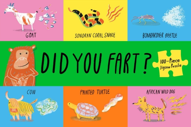 Did You Fart? Jigsaw Puzzle : A 100-piece jigsaw puzzle (ISBN: 9781399635868)