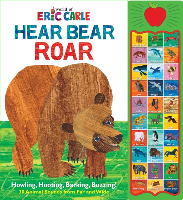 World of Eric Carle: Hear Bear Roar Sound Book (ISBN: 9781450874779)