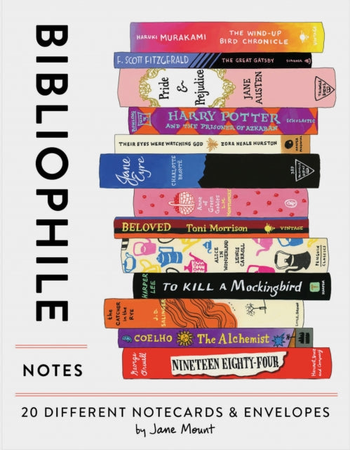 Bibliophile Notes : 20 Different Notecards & Envelopes (ISBN: 9781452167244)