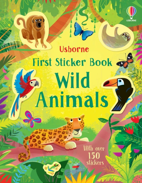 First Sticker Book Wild Animals (ISBN: 9781474998949)