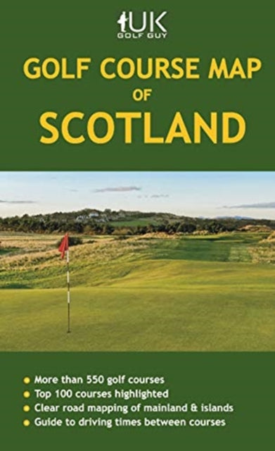 Golf Course Map of Scotland (ISBN: 9781527277984)