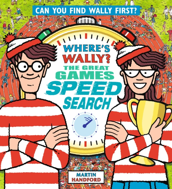 Where's Wally? The Great Games Speed Search : A Perfect Search-and-Find Present! (ISBN: 9781529517675)