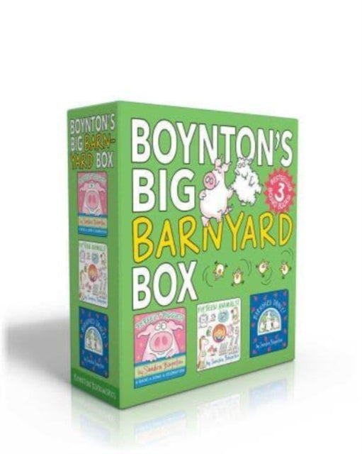 Boynton's Big Barnyard Box (Boxed Set) : Perfect Piggies!; Fifteen Animals!; Barnyard Dance! (ISBN: 9781665925242)