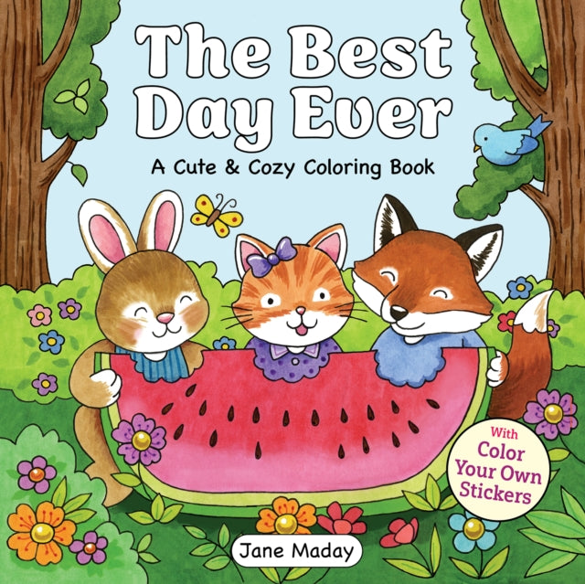 The Best Day Ever : With Color Your Own Stickers (ISBN: 9781684621149)