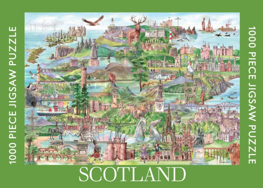 Scotland: 1000 Piece Jigsaw (ISBN: 9781780279770)