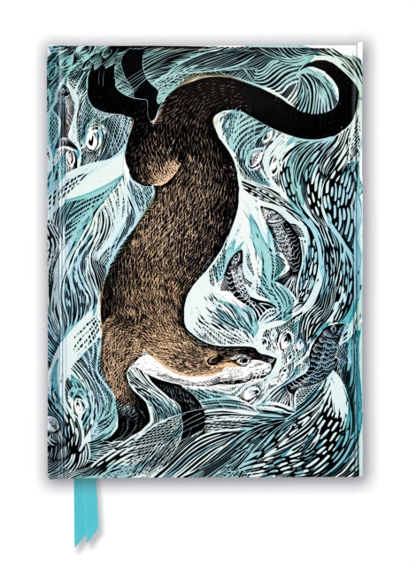 Angela Harding: Fishing Otter (Foiled Journal) (ISBN: 9781787558021)