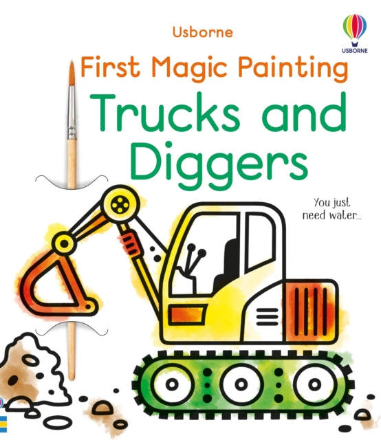 First Magic Painting Trucks and Diggers (ISBN: 9781803701080)