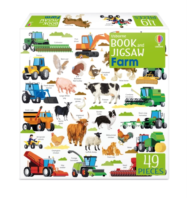 Usborne Book and Jigsaw Farm (ISBN: 9781803704838)