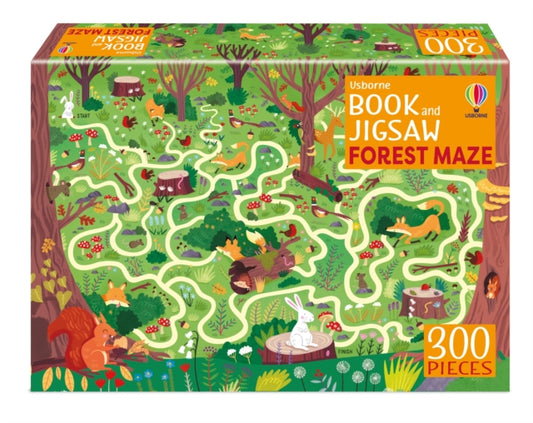 Usborne Book and Jigsaw Forest Maze (ISBN: 9781803705064)