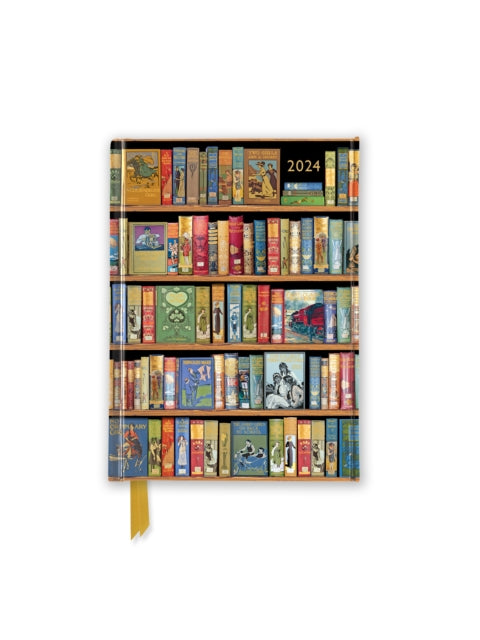 Bodleian Libraries: Bookshelves 2024 Luxury Pocket Diary - Week to View (ISBN: 9781804174982)