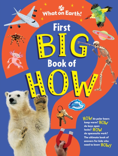 First Big Book of How : How do polar bears keep warm? How do keys open locks? How do spacesuits work? The ultimate book of answers for kids who need to know HOW! (ISBN: 9781804661185)