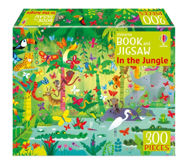Usborne Book and Jigsaw In the Jungle (ISBN: 9781805077848)