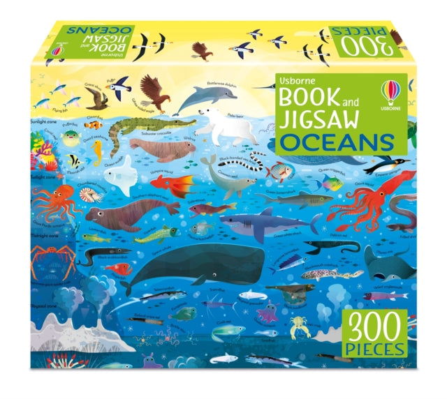 Usborne Book and Jigsaw Oceans (ISBN: 9781805077954)