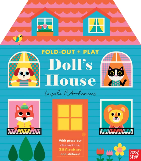 Fold-Out + Play: Doll's House : Build your own 3D house with interactive play pieces and stickers (ISBN: 9781805133551)